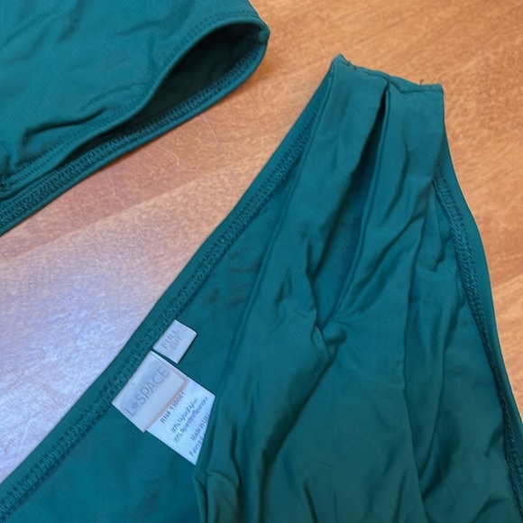 Emerald Green Romi L Space Bikini Set - Picture 4 of 11